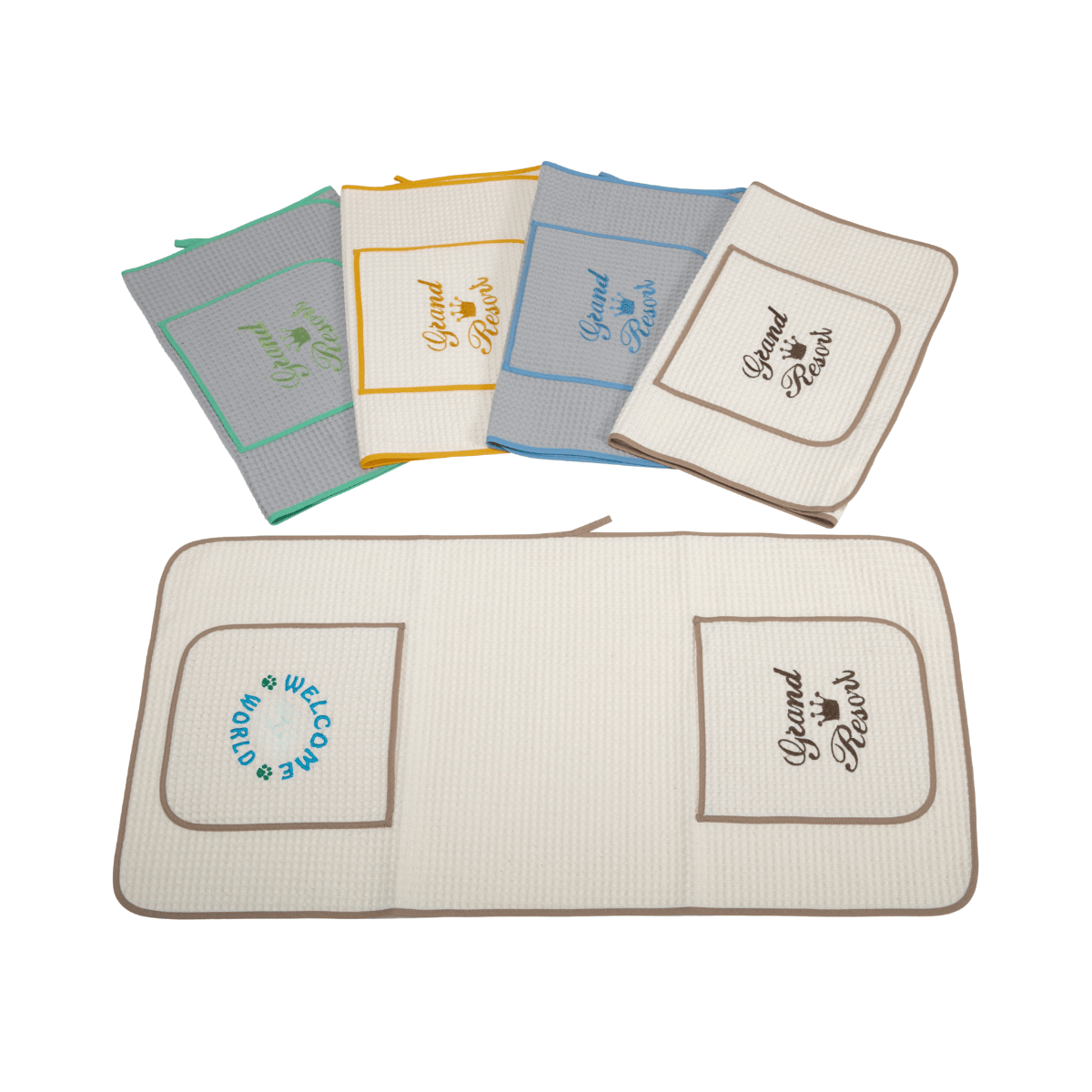 Happy Towel - La cura di un vero tessile da bagno, progettato per il cane