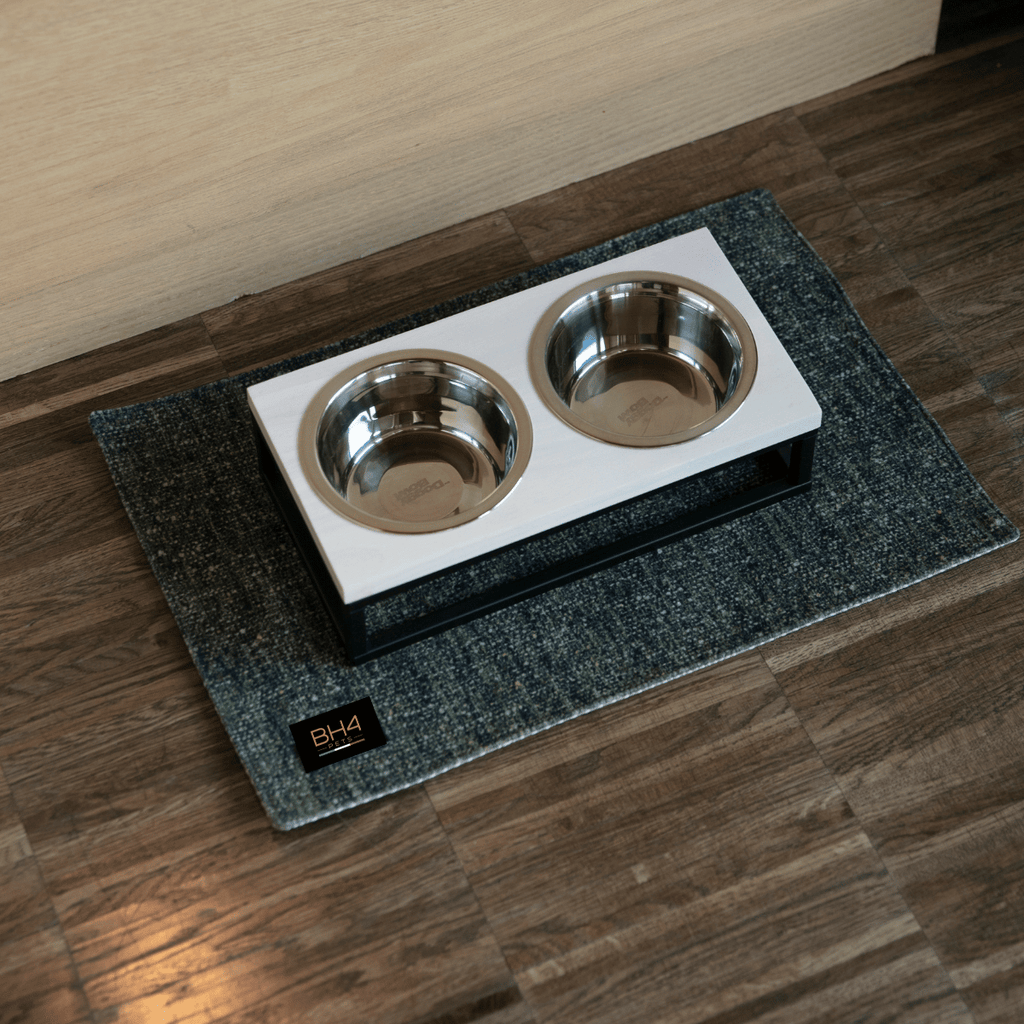Portaciotole Acciaio e Legno - Design essenziale per una zona pappa ordinata